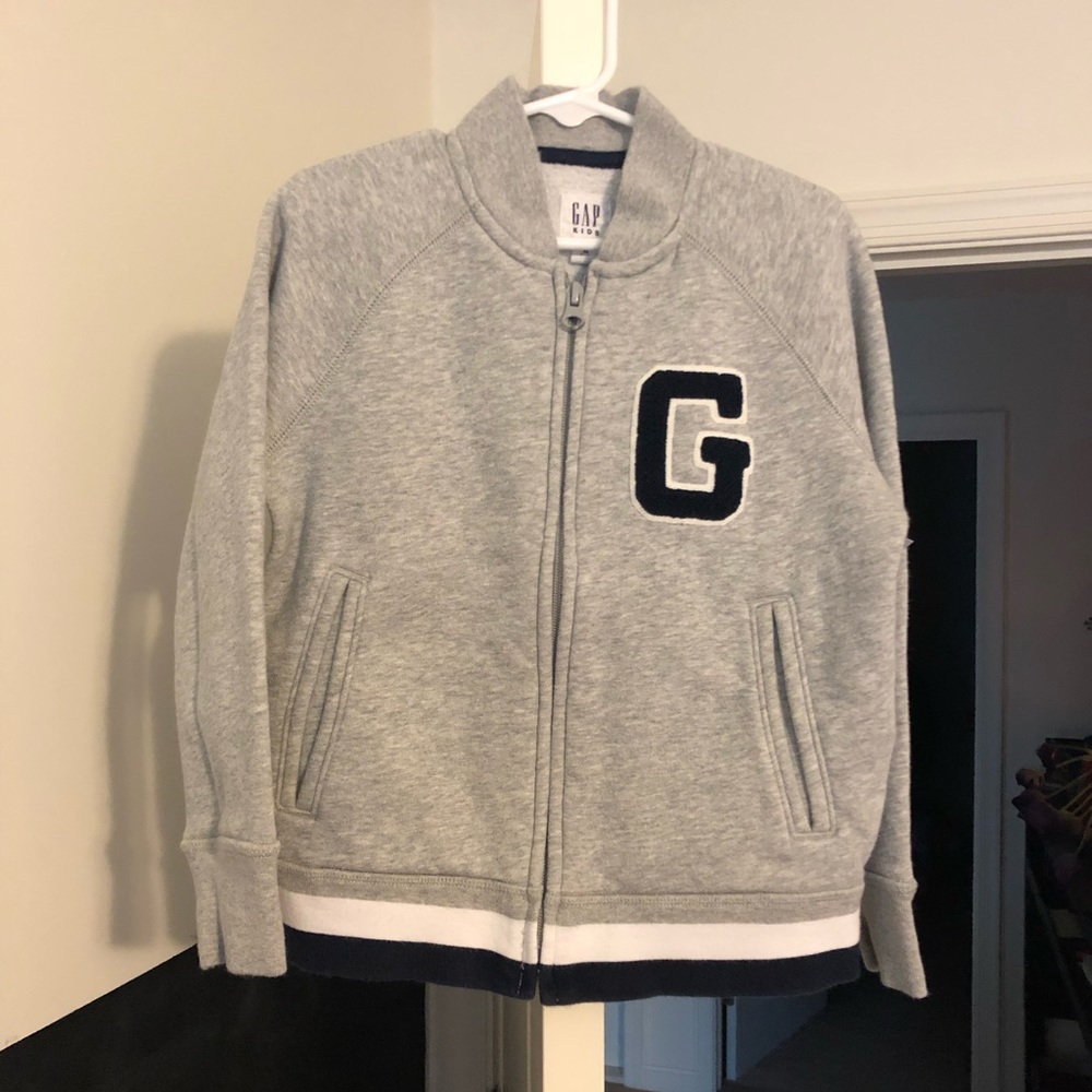 Boys Gap Letter Jacket, Size 4